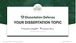 Saint Norbert College Soutenance de thèse Modèle PPT
