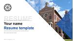 Saint Joseph Seminary College이력서PPT 템플릿