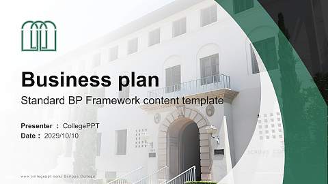 Scripps College Competition/Entrepreneurship Contest PPT Template