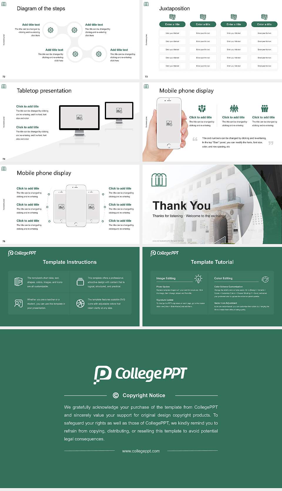 Scripps College Competition/Entrepreneurship Contest PPT Template16:9 ratio PPT effect preview image9