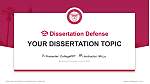Santa Clara University Pertahanan Tesis Templat PPT