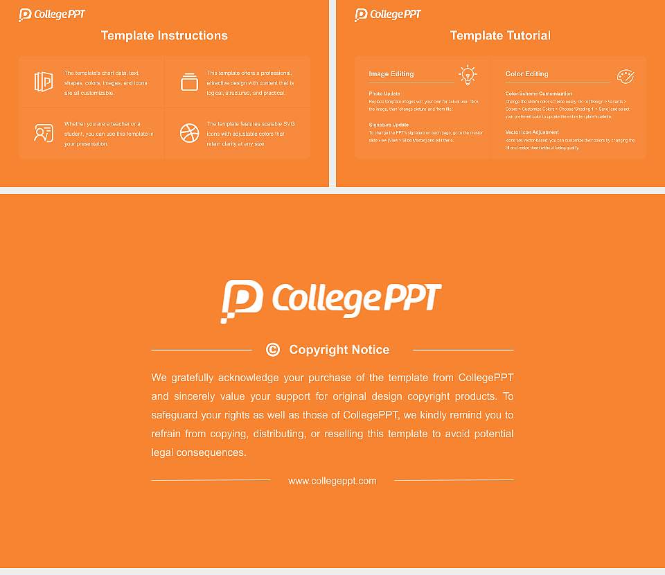 Savannah State University Academic Presentation/Research Findings Report PPT Template16:9 ratio PPT effect preview image5