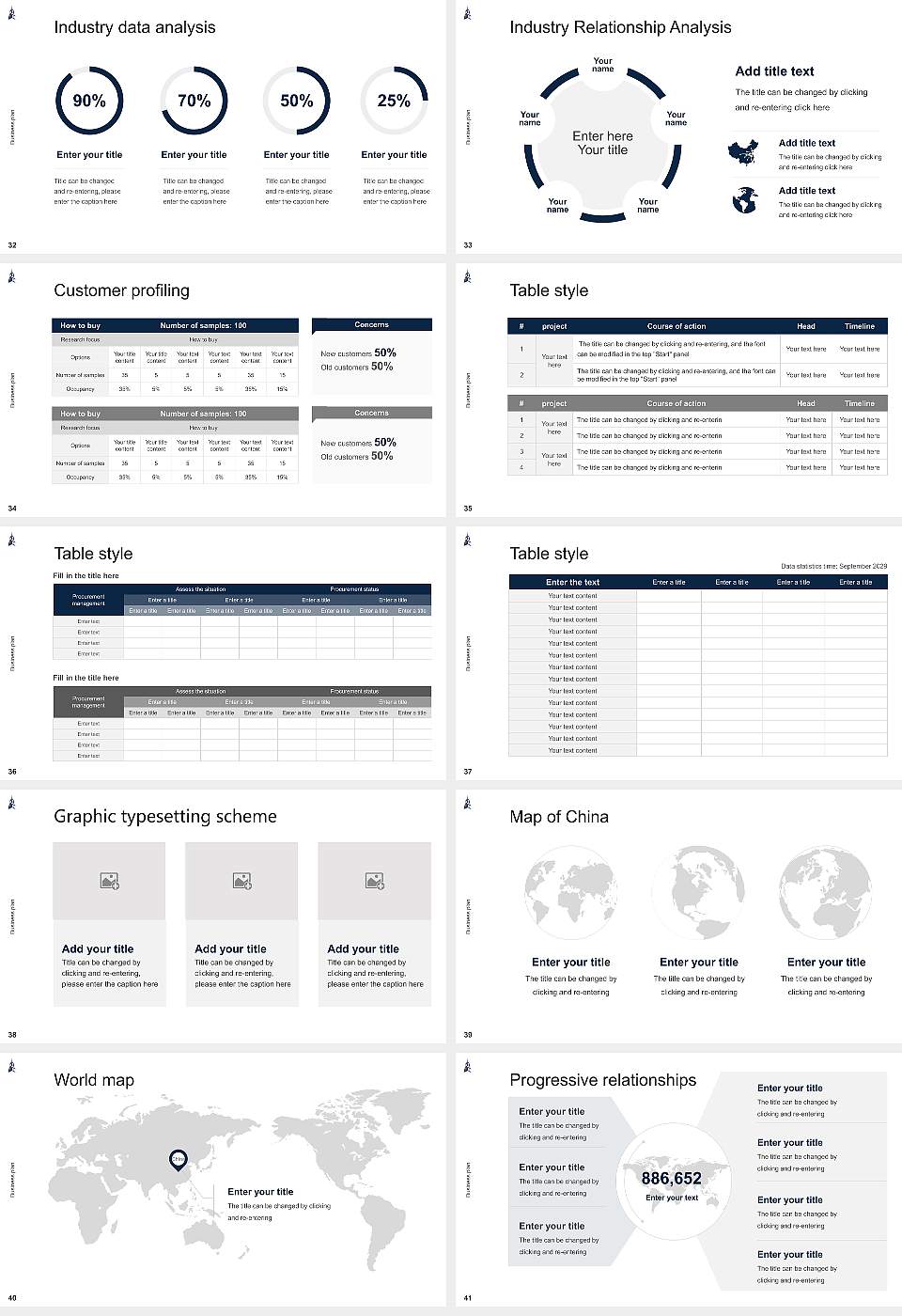 Samford University Competition/Entrepreneurship Contest PPT Template16:9 ratio PPT effect preview image5