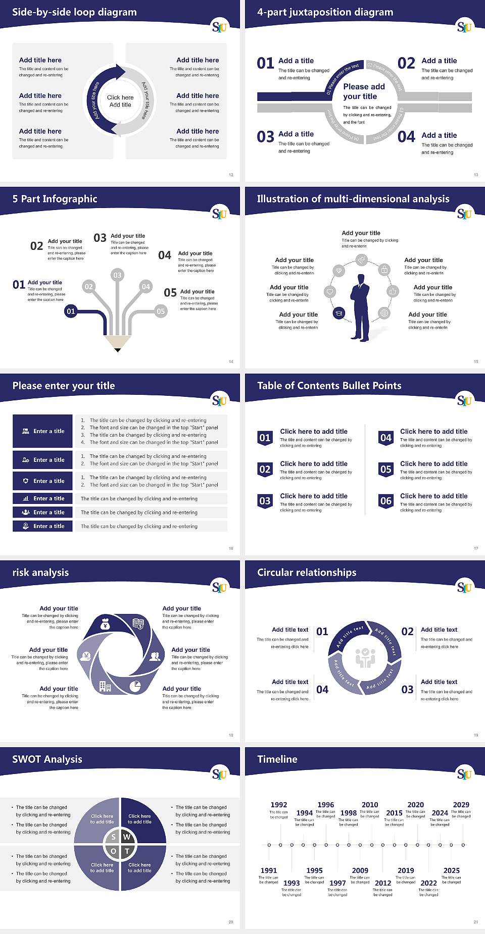 San Ignacio University Academic Presentation/Research Findings Report PPT Template4:3 ratio PPT effect preview image3