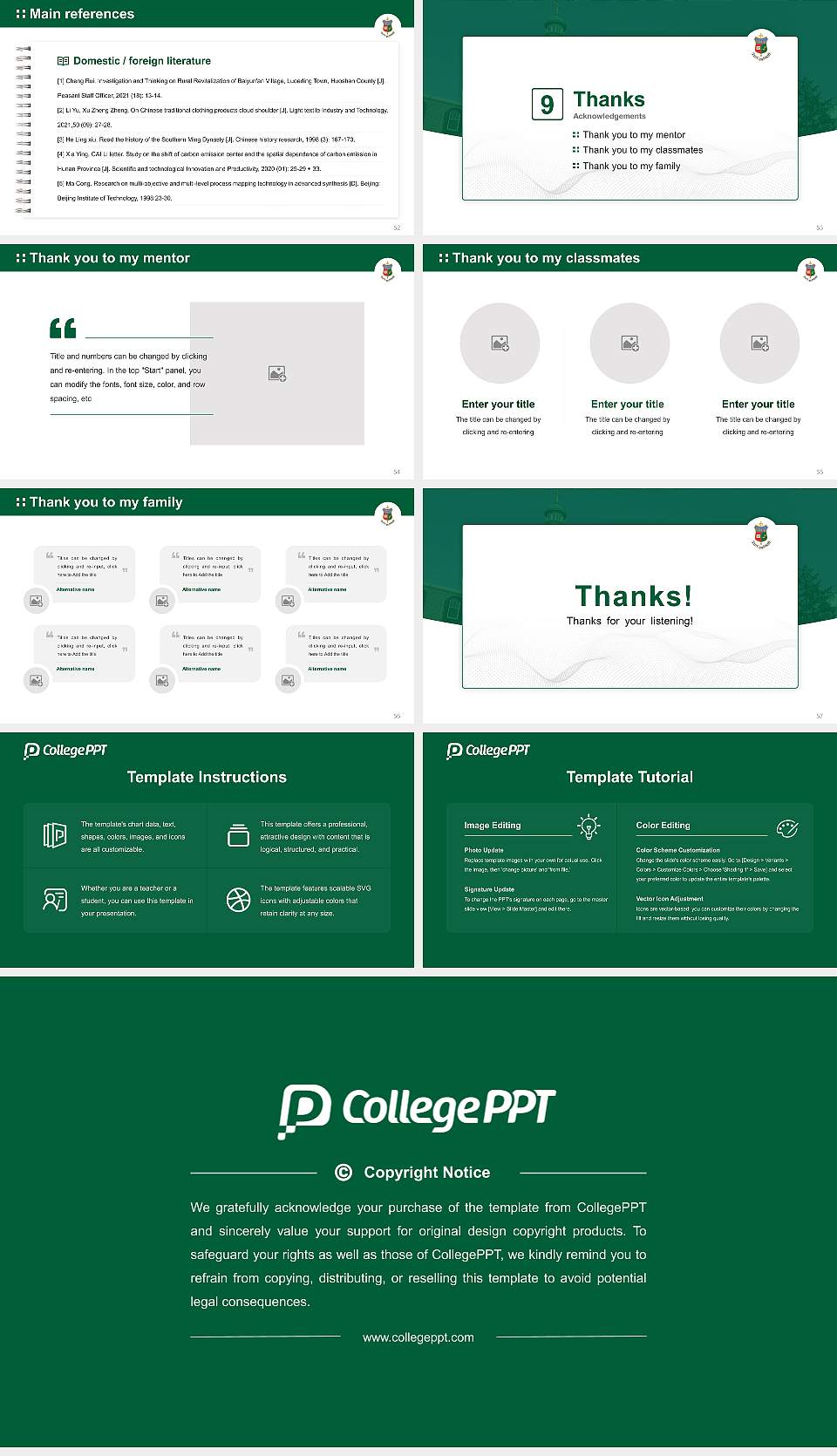 Saint Charles Borromeo Seminary-Overbrook Graduation Thesis Defense PPT Template16:9 ratio PPT effect preview image7