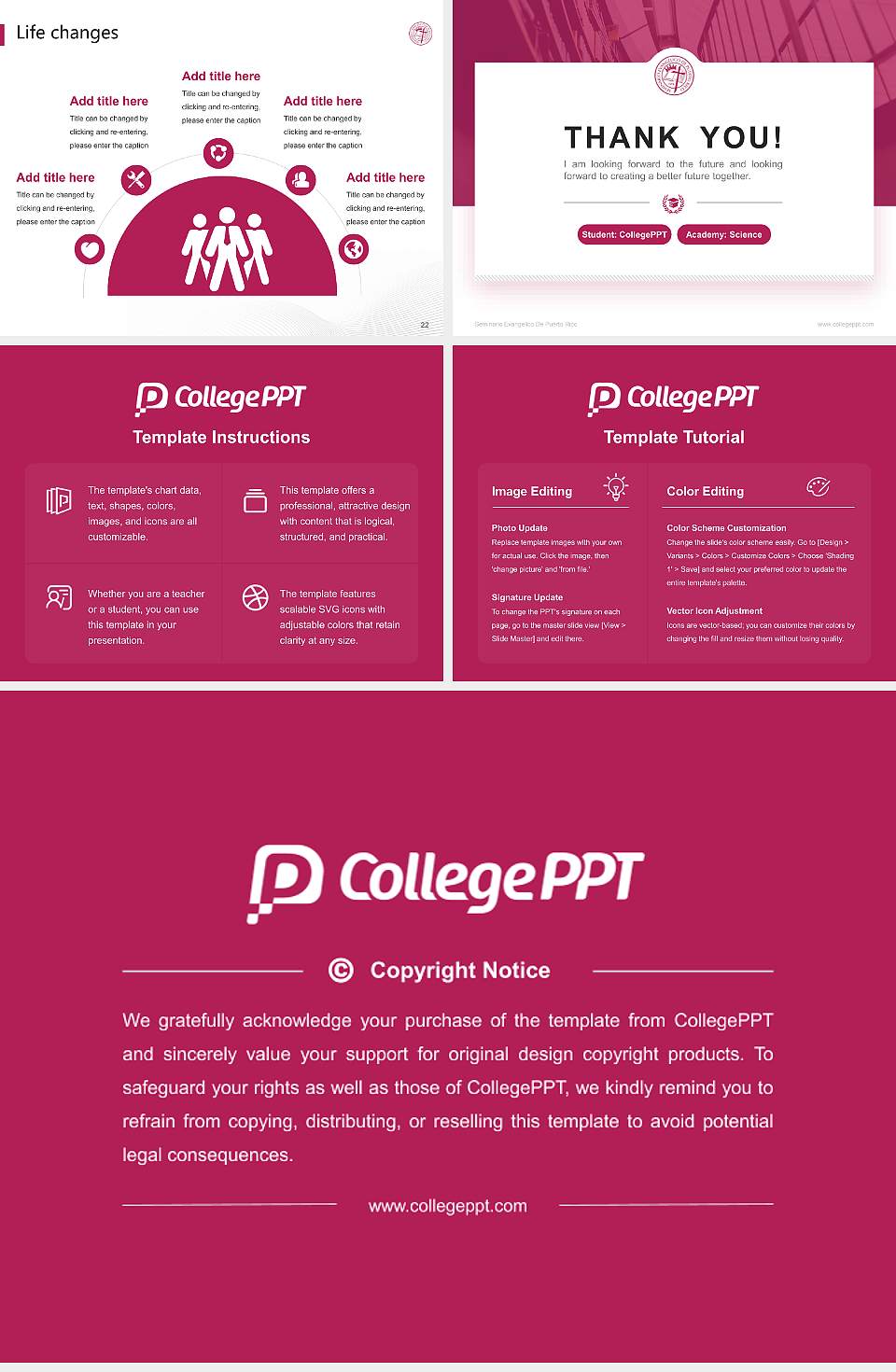 Seminario Evangelico De Puerto Rico National Scholarship Defense PPT Template4:3 ratio PPT effect preview image4