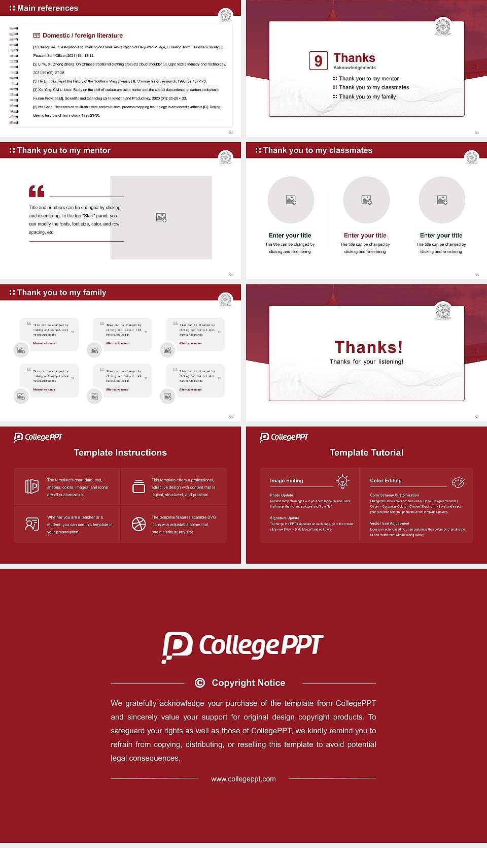 Saint John’S Seminary Graduation Thesis Defense PPT Template16:9 ratio PPT effect preview image7