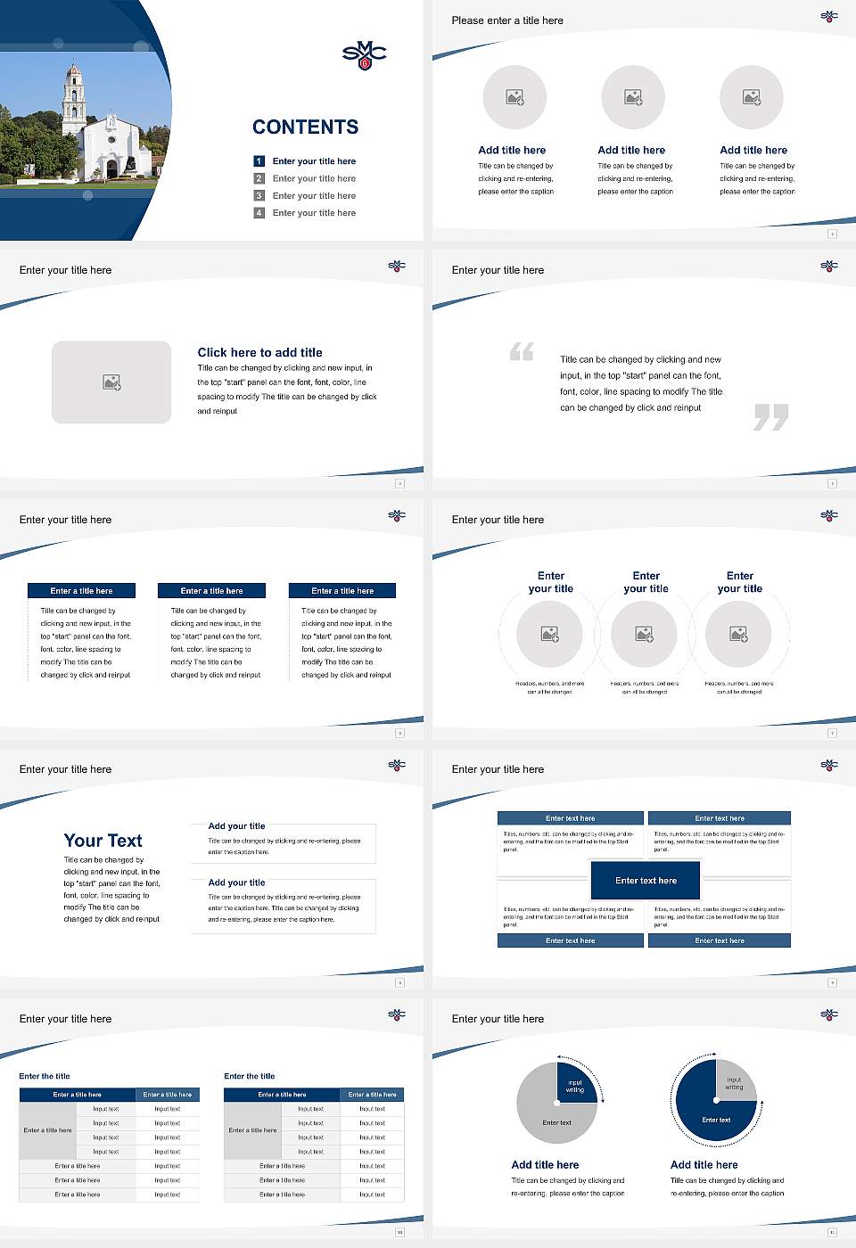 Saint Mary’S College of California Course/Courseware Creation PPT Template16:9 ratio PPT effect preview image2