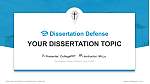 Saint Anthony College of Nursing Graduation Thesis Defense PPT Template