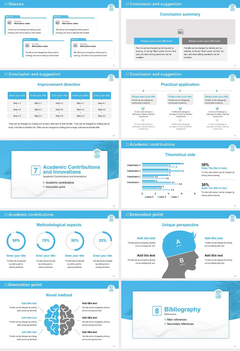 San Diego Christian College Graduation Thesis Defense PPT Template16:9 ratio PPT effect preview image6