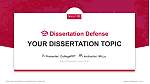 Seton Hill University Graduation Thesis Defense PPT Template