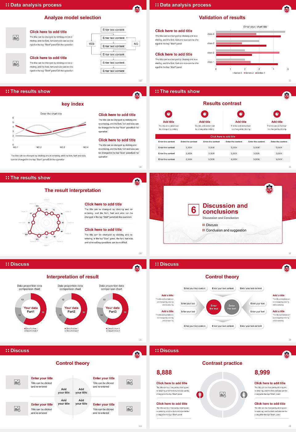 Saint Johns University Graduation Thesis Defense PPT Template16:9 ratio PPT effect preview image5