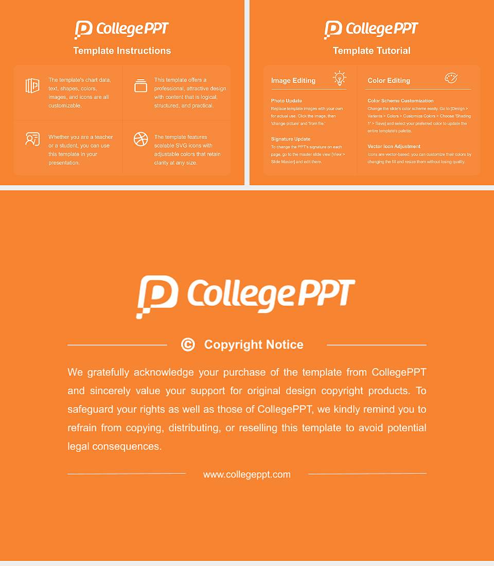 Savannah State University Academic Presentation/Research Findings Report PPT Template4:3 ratio PPT effect preview image5