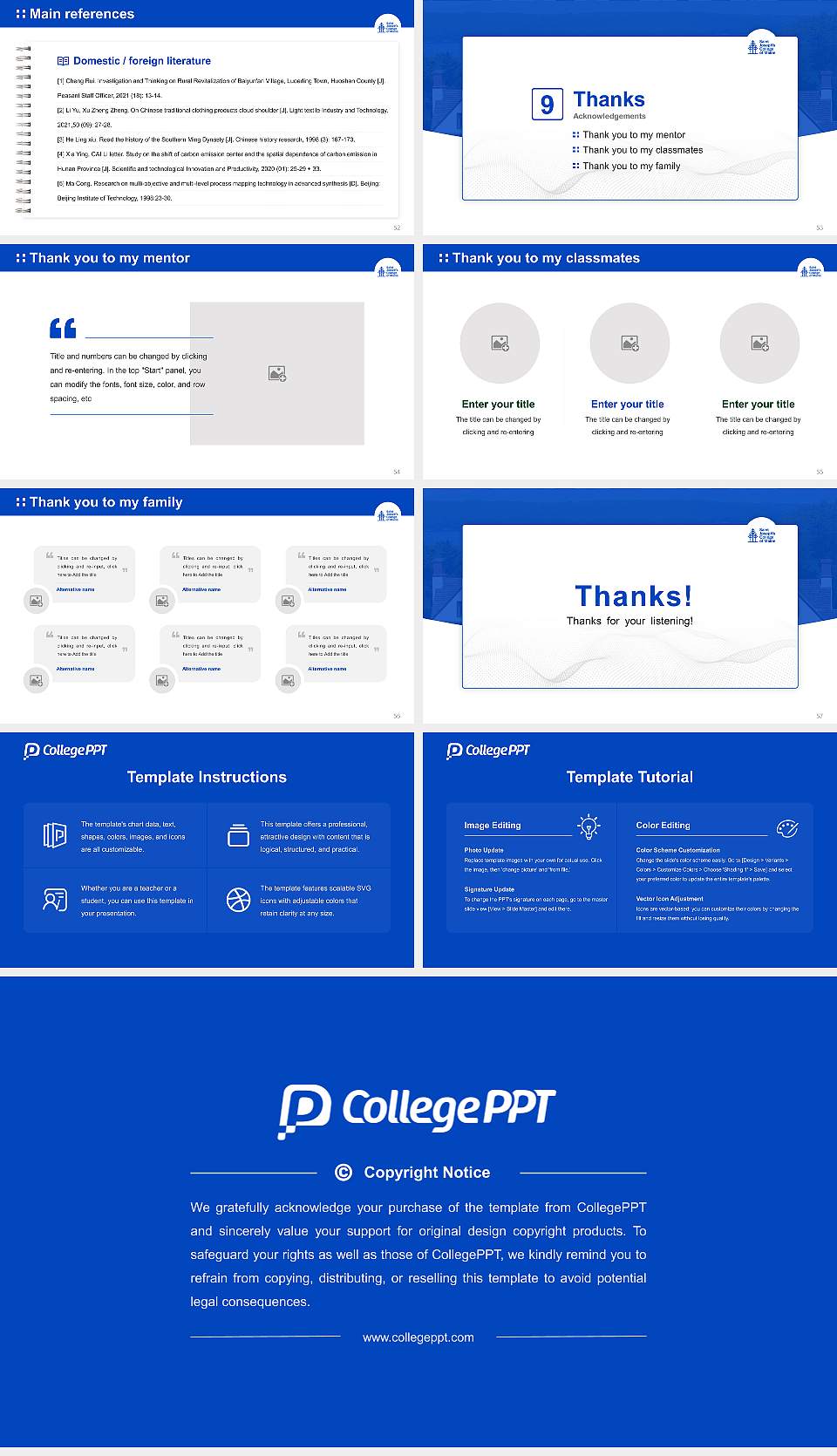 Saint Joseph’S College of Maine Graduation Thesis Defense PPT Template16:9 ratio PPT effect preview image7