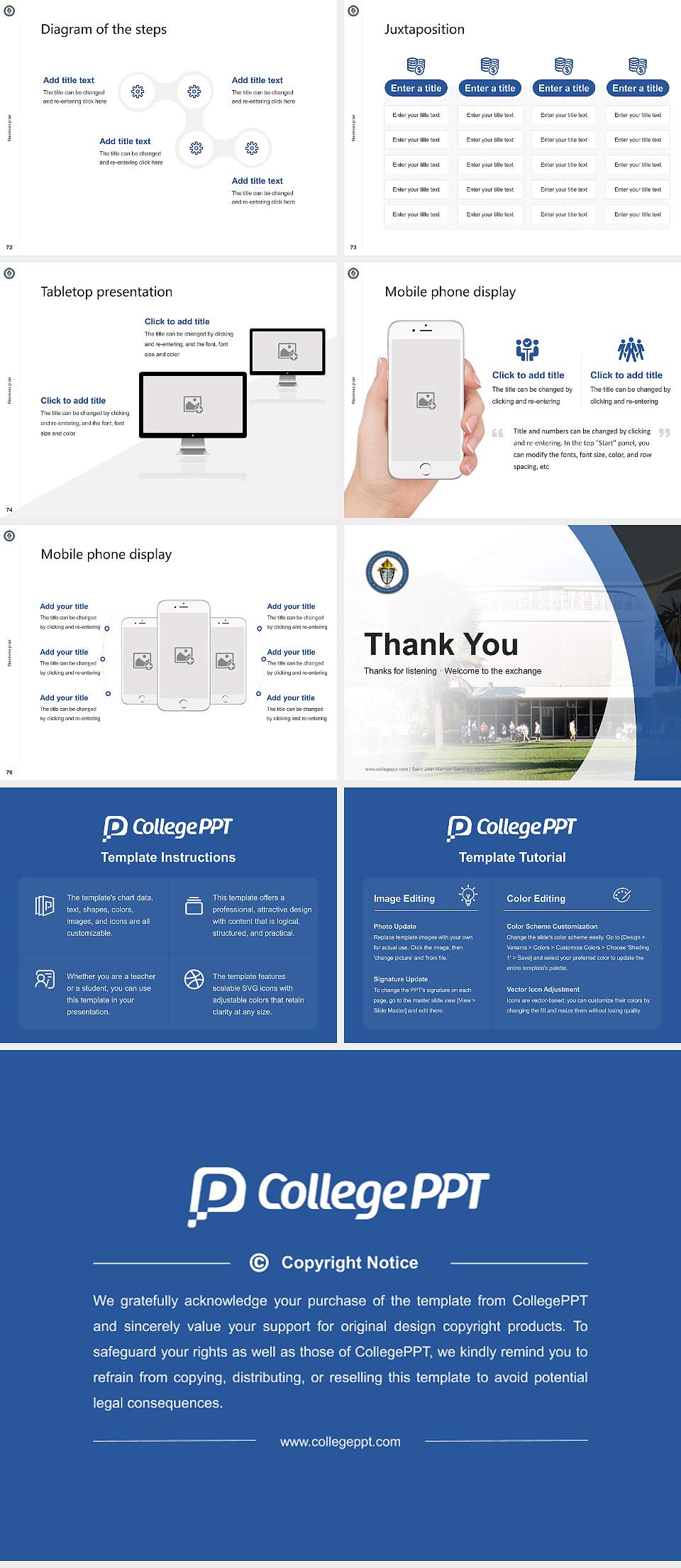 Saint John Vianney Seminary (Miami) Competition/Entrepreneurship Contest PPT Template4:3 ratio PPT effect preview image9