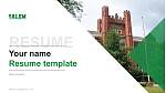 Salem University Resume PPT Template