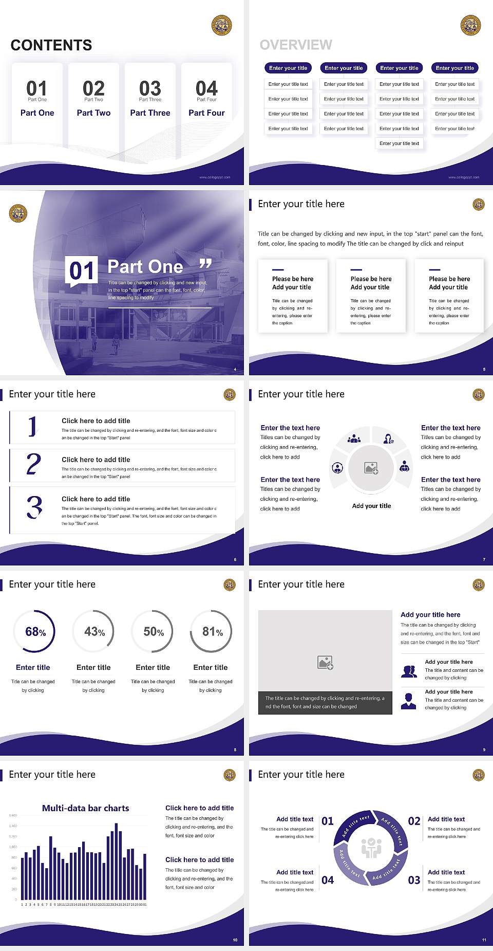 San Francisco State University Lecture Sharing and Networking Event PPT Template4:3 ratio PPT effect preview image2