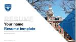 Saint Ambrose University Resume Templat PPT