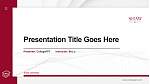 Shaw University Thesis Proposal/Graduation Defense PPT Template