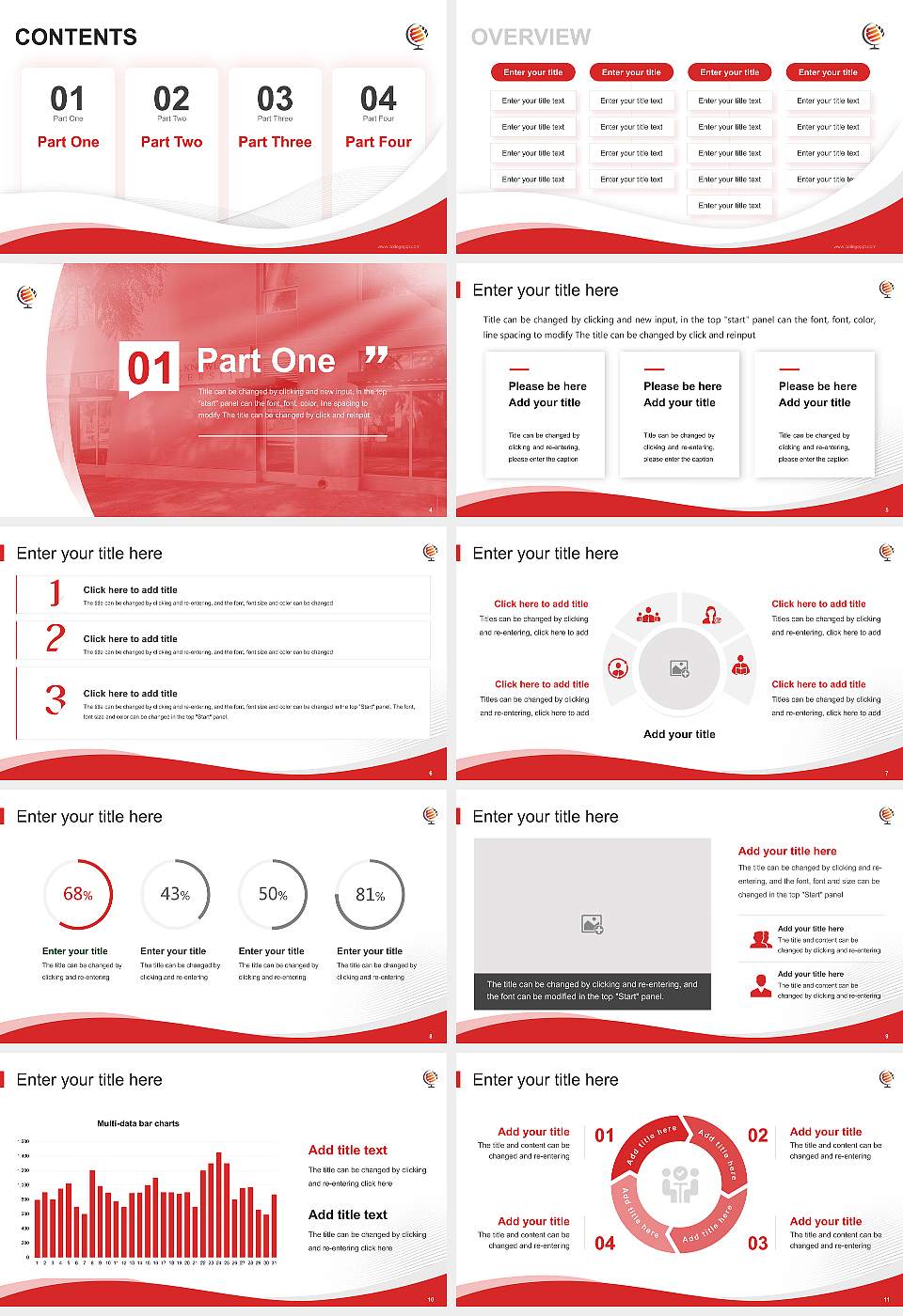 San Diego Global Knowledge University Lecture Sharing and Networking Event PPT Template16:9 ratio PPT effect preview image2