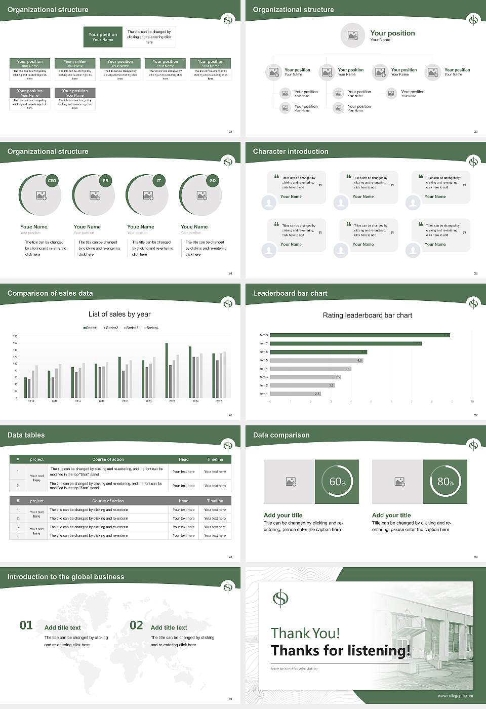 Seattle Institute of East Asian Medicine Academic Presentation/Research Findings Report PPT Template16:9 ratio PPT effect preview image4