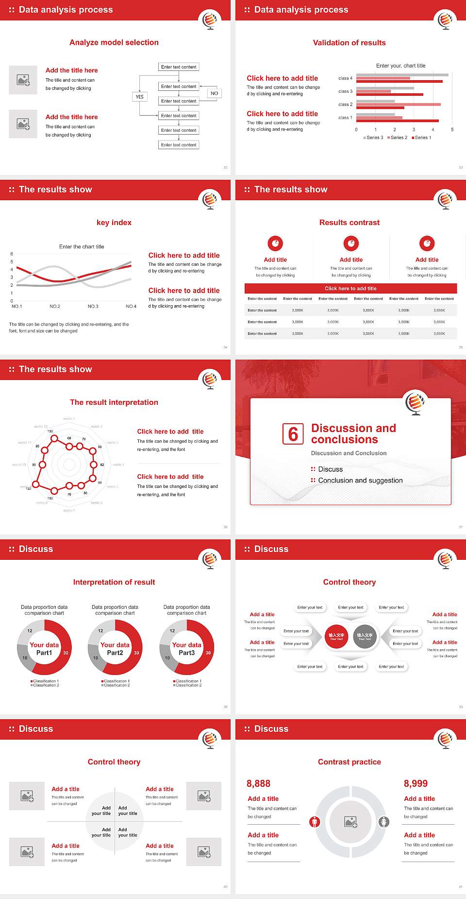 San Diego Global Knowledge University Graduation Thesis Defense PPT Template4:3 ratio PPT effect preview image5