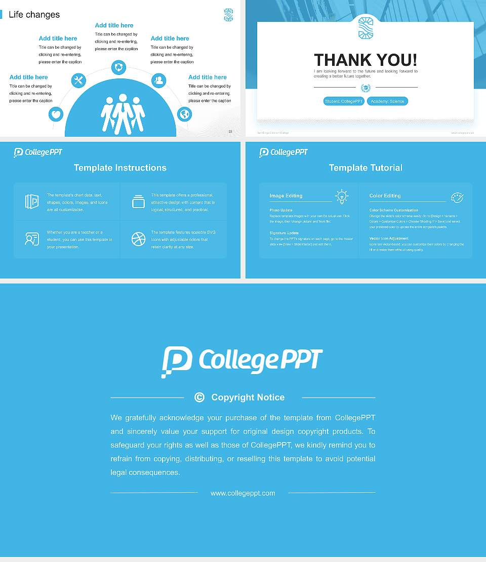 San Diego Christian College National Scholarship Defense PPT Template16:9 ratio PPT effect preview image4