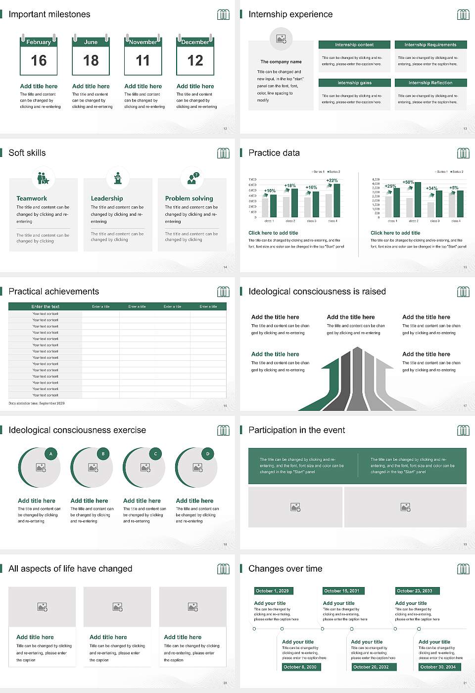 Scripps College National Scholarship Defense PPT Template16:9 ratio PPT effect preview image3
