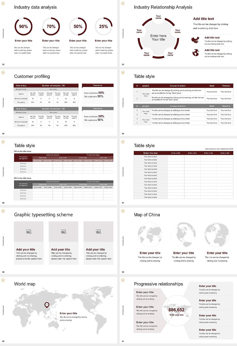 Schreiner University Competition/Entrepreneurship Contest PPT Template16:9 ratio PPT effect preview image5