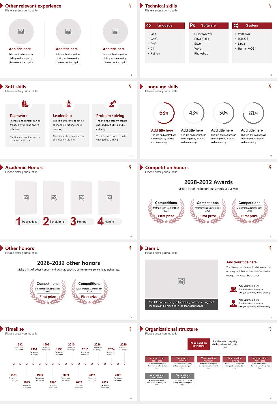 San Juan Bautista School of Medicine Resume PPT Template16:9 ratio PPT effect preview image3