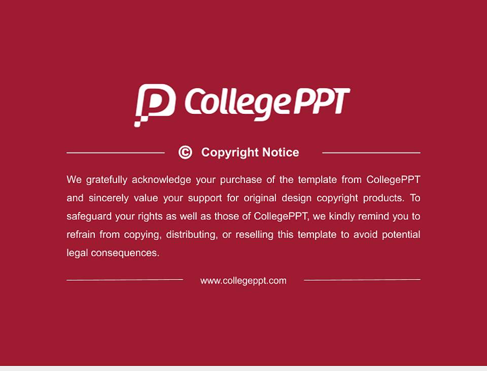 Saint Joseph’S University Resume PPT Template4:3 ratio PPT effect preview image5