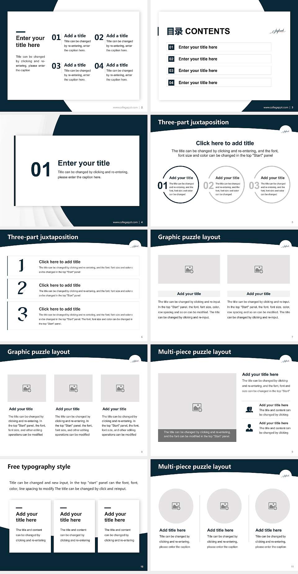 Saybrook University Academic Presentation/Research Findings Report PPT Template4:3 ratio PPT effect preview image2