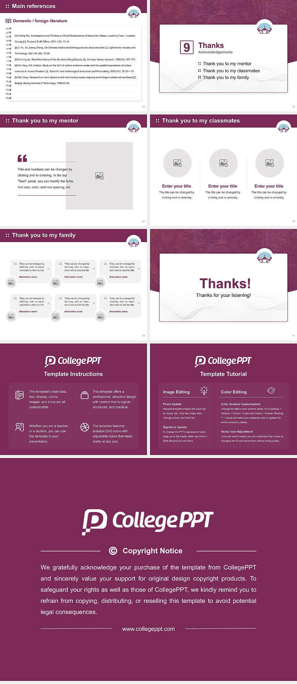 Saint Vladimirs Orthodox Theological Seminary Graduation Thesis Defense PPT Template4:3 ratio PPT effect preview image7