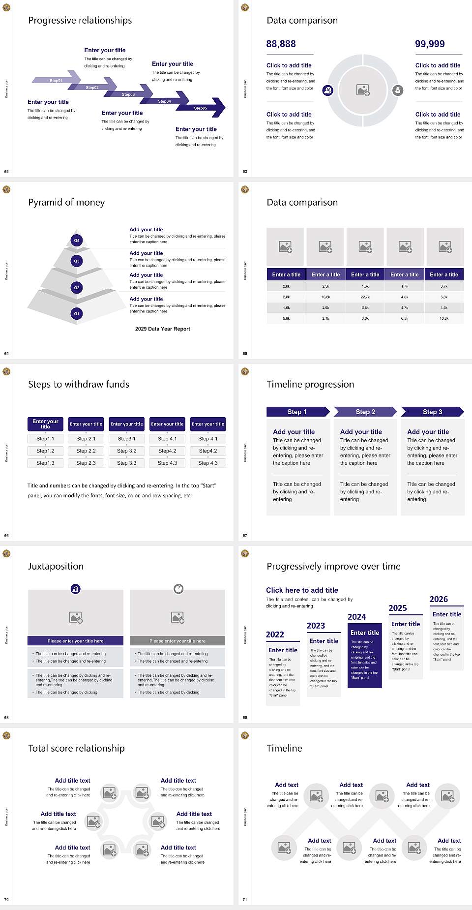 San Francisco State University Competition/Entrepreneurship Contest PPT Template4:3 ratio PPT effect preview image8