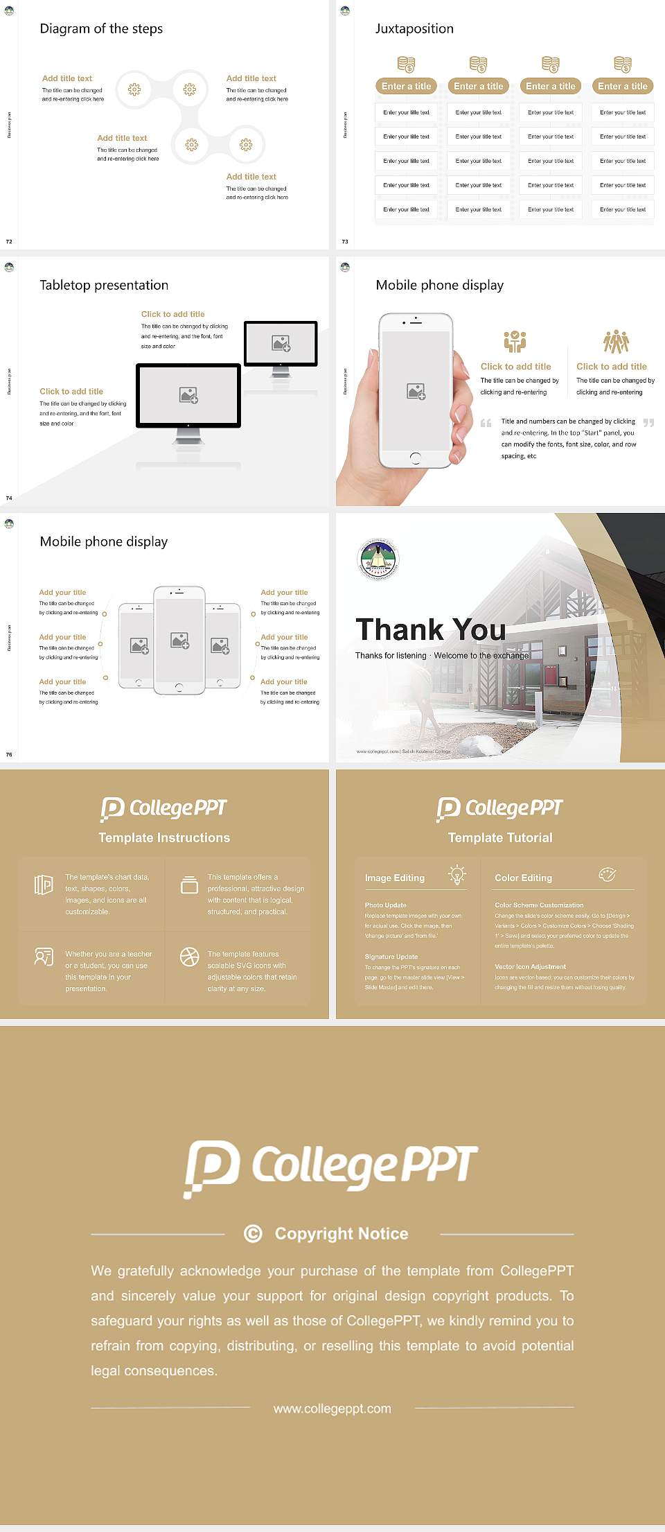 Salish Kootenai College Competition/Entrepreneurship Contest PPT Template4:3 ratio PPT effect preview image9