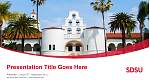 San Diego State University授業PPTテンプレート