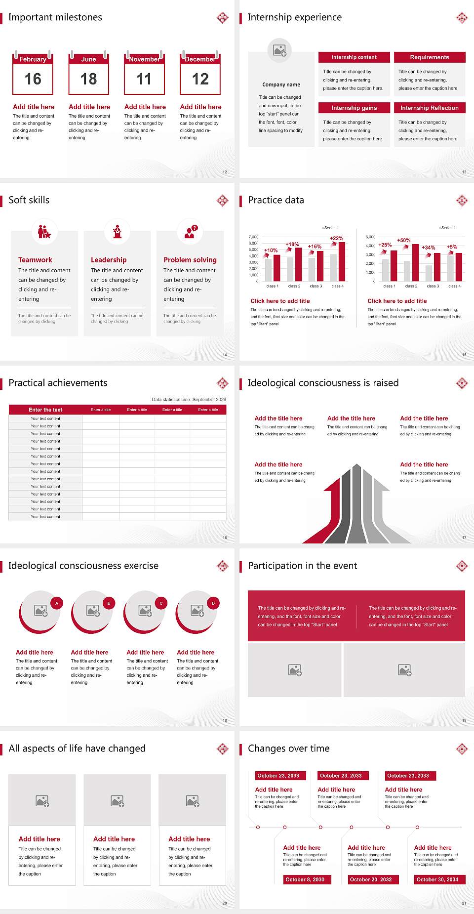 Saint Martin’S University National Scholarship Defense PPT Template4:3 ratio PPT effect preview image3