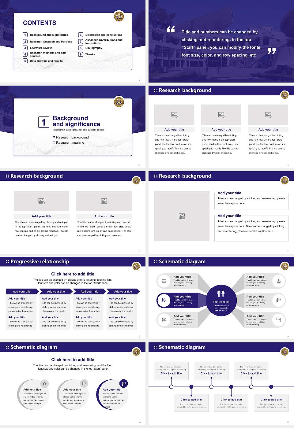 San Francisco State University Graduation Thesis Defense PPT Template16:9 ratio PPT effect preview image2