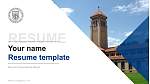 Saint John Vianney Seminary (Denver) Resume PPT Template