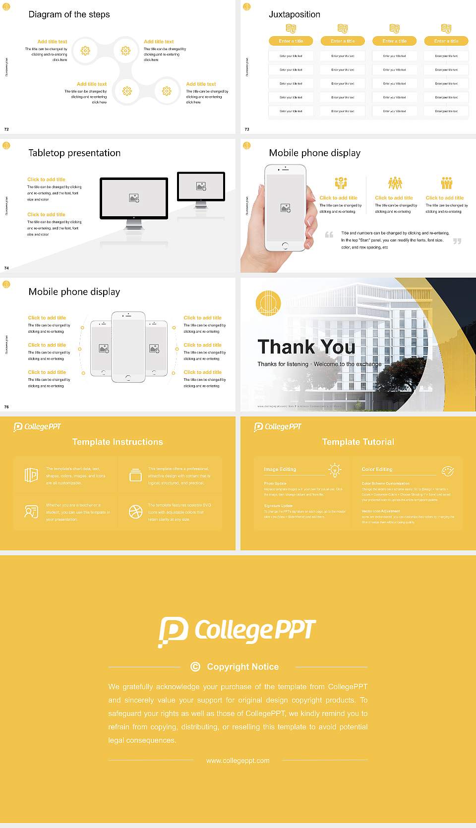San Francisco Conservatory of Music Competition/Entrepreneurship Contest PPT Template16:9 ratio PPT effect preview image9