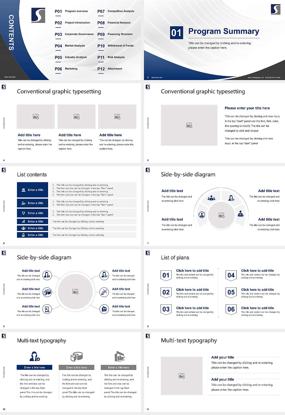 Shawnee State University Competition/Entrepreneurship Contest PPT Template16:9 ratio PPT effect preview image2