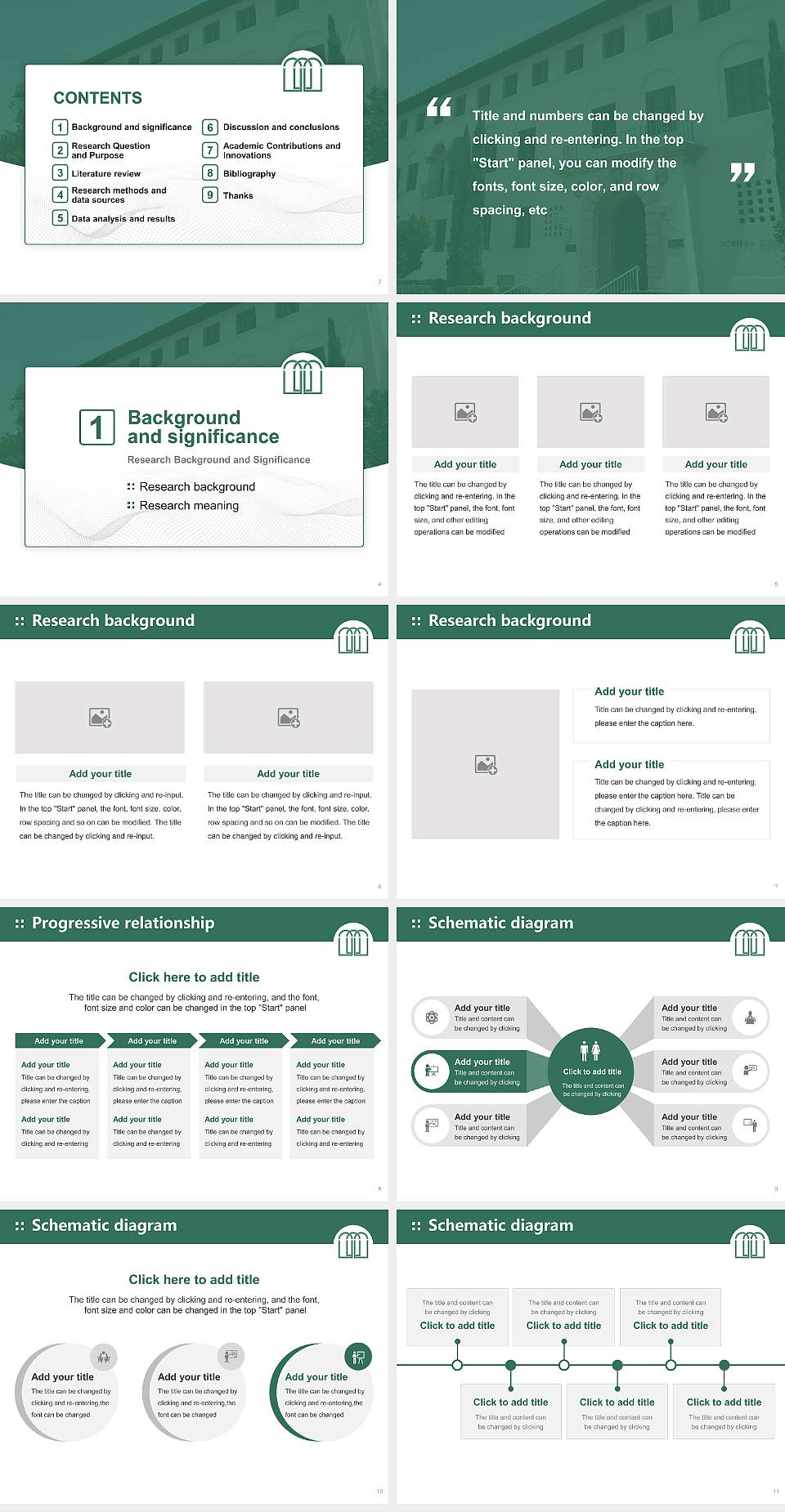 Scripps College Graduation Thesis Defense PPT Template4:3 ratio PPT effect preview image2