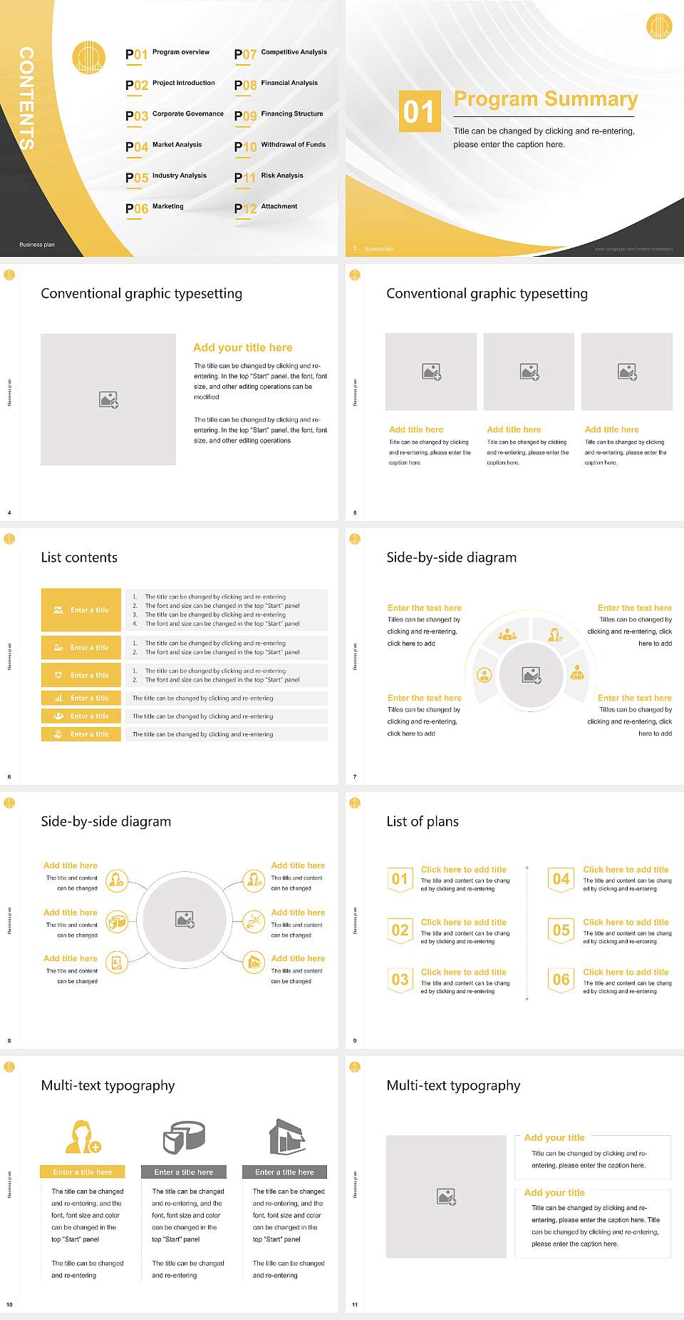 San Francisco Conservatory of Music Competition/Entrepreneurship Contest PPT Template4:3 ratio PPT effect preview image2