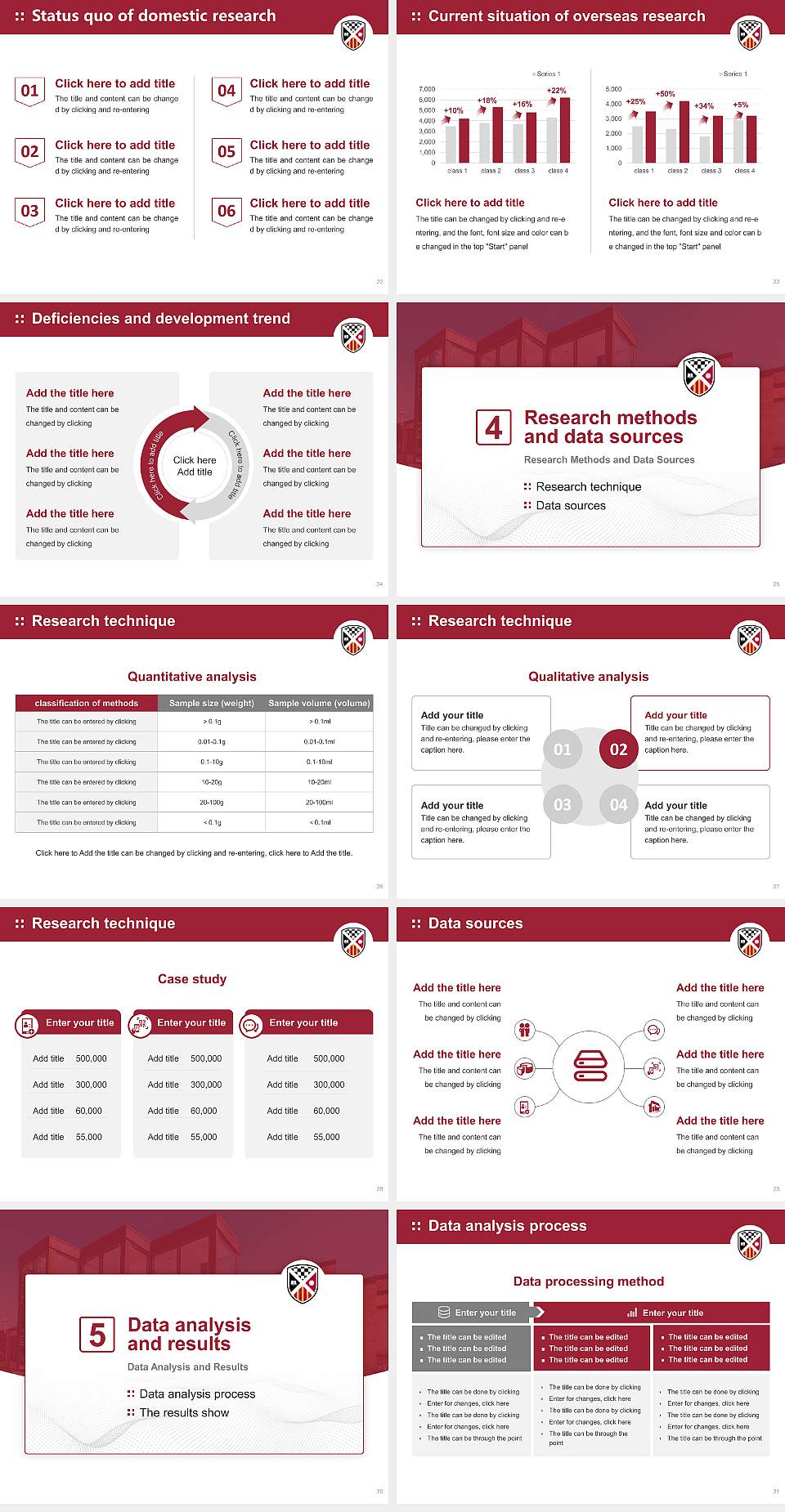 Saint Xavier University Graduation Thesis Defense PPT Template4:3 ratio PPT effect preview image4