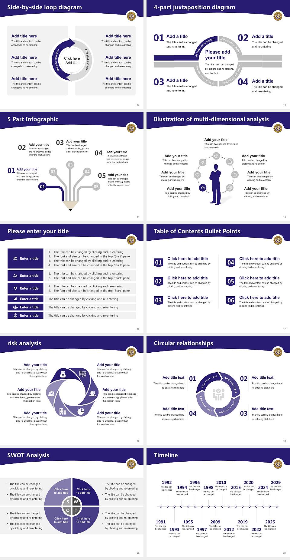 San Francisco State University Academic Presentation/Research Findings Report PPT Template4:3 ratio PPT effect preview image3