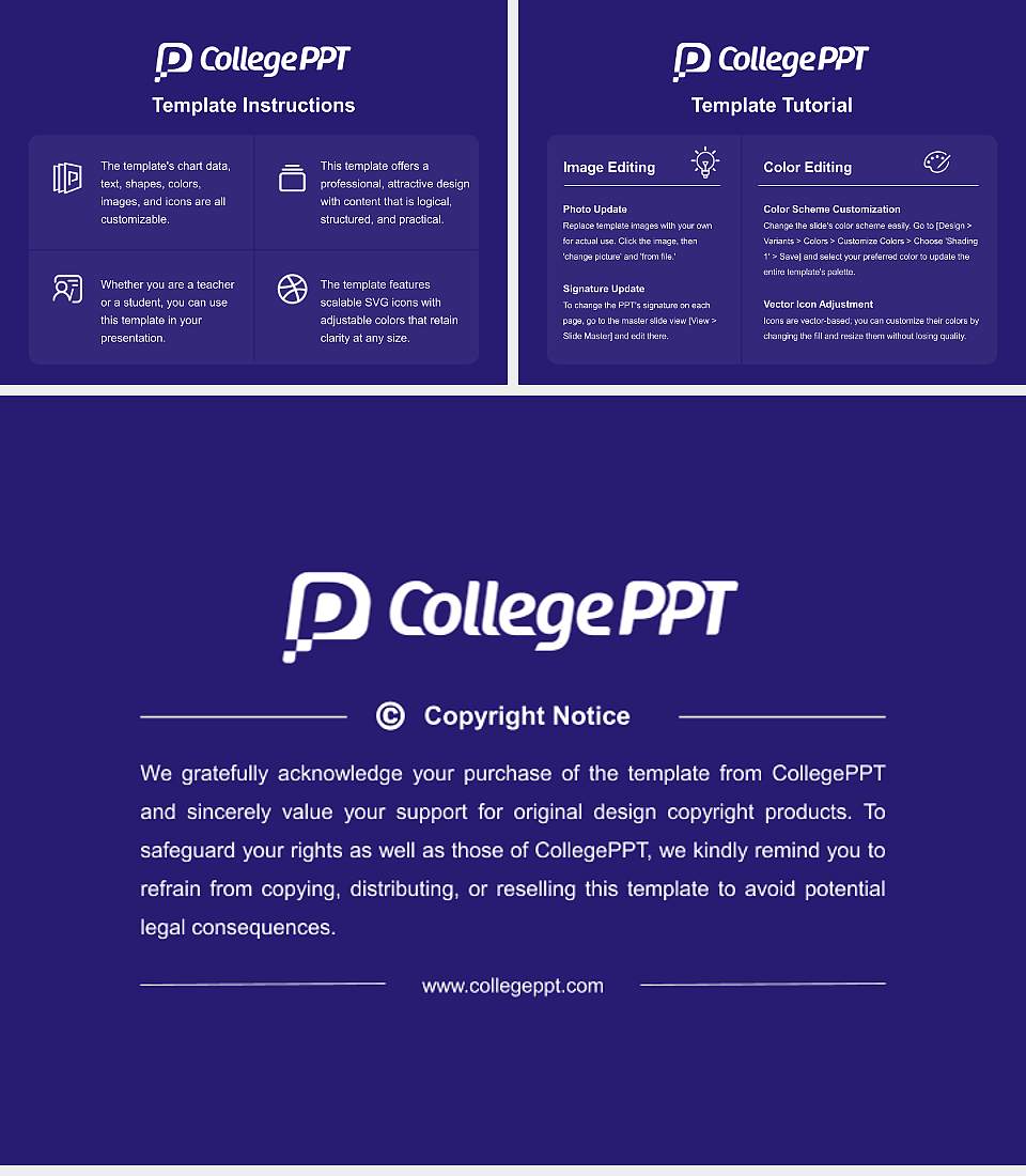 San Francisco State University Academic Presentation/Research Findings Report PPT Template4:3 ratio PPT effect preview image5