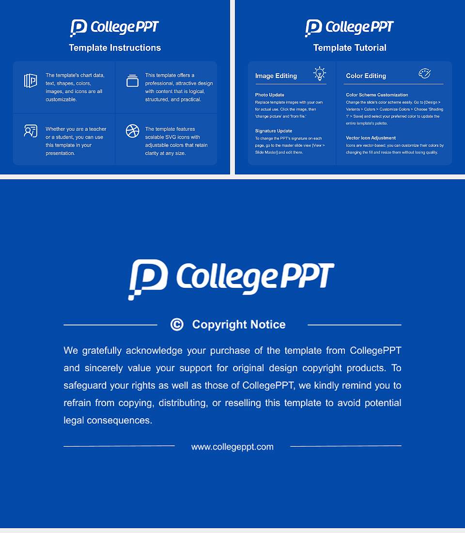 Selma University Course/Courseware Creation PPT Template4:3 ratio PPT effect preview image5