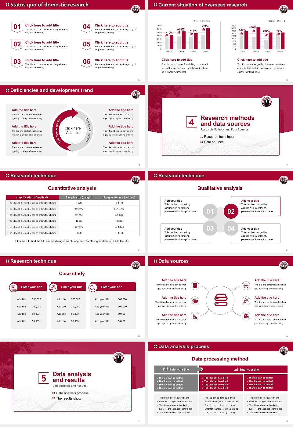 Saint Francis University Graduation Thesis Defense PPT Template16:9 ratio PPT effect preview image4