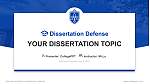 Saint Louis University Graduation Thesis Defense PPT Template