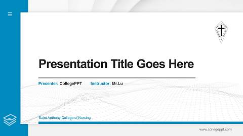 Saint Anthony College of Nursing Thesis Proposal/Graduation Defense PPT Template